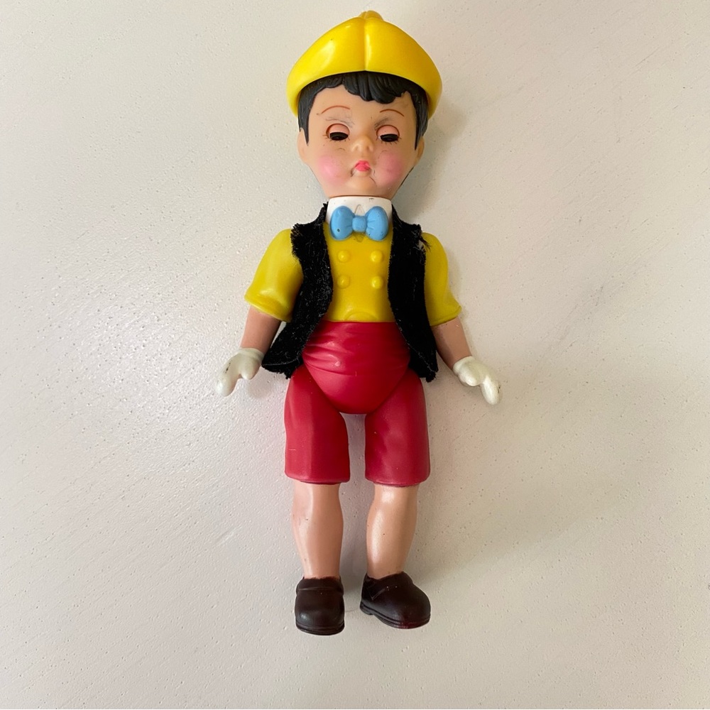 Vintage - Madame Alexander 5" Disney's Pinocchio as a "real boy" doll